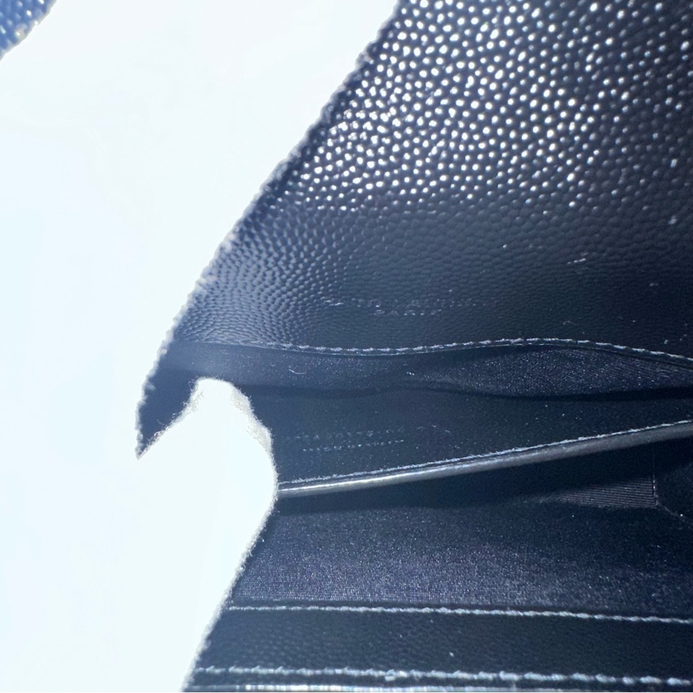 Saint Laurent Medium Envelope Monogram Matelassé Leather Shoulder Bag - Picture 10 of 15